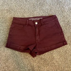 Mid-rise shorts